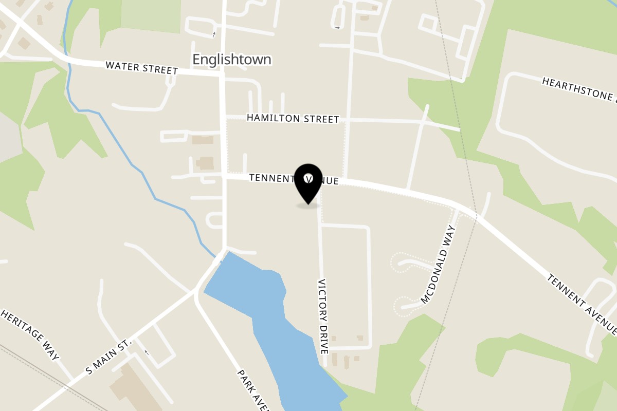 Map showing the location of Ristorante Maietta on 11 Tennent Ave in Englishtown
